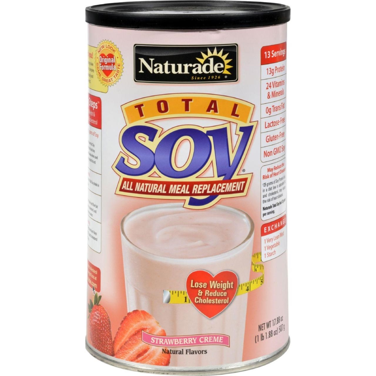 Hg0919878 17.88 Oz Total Soy Meal Replacement Strawberry Creme
