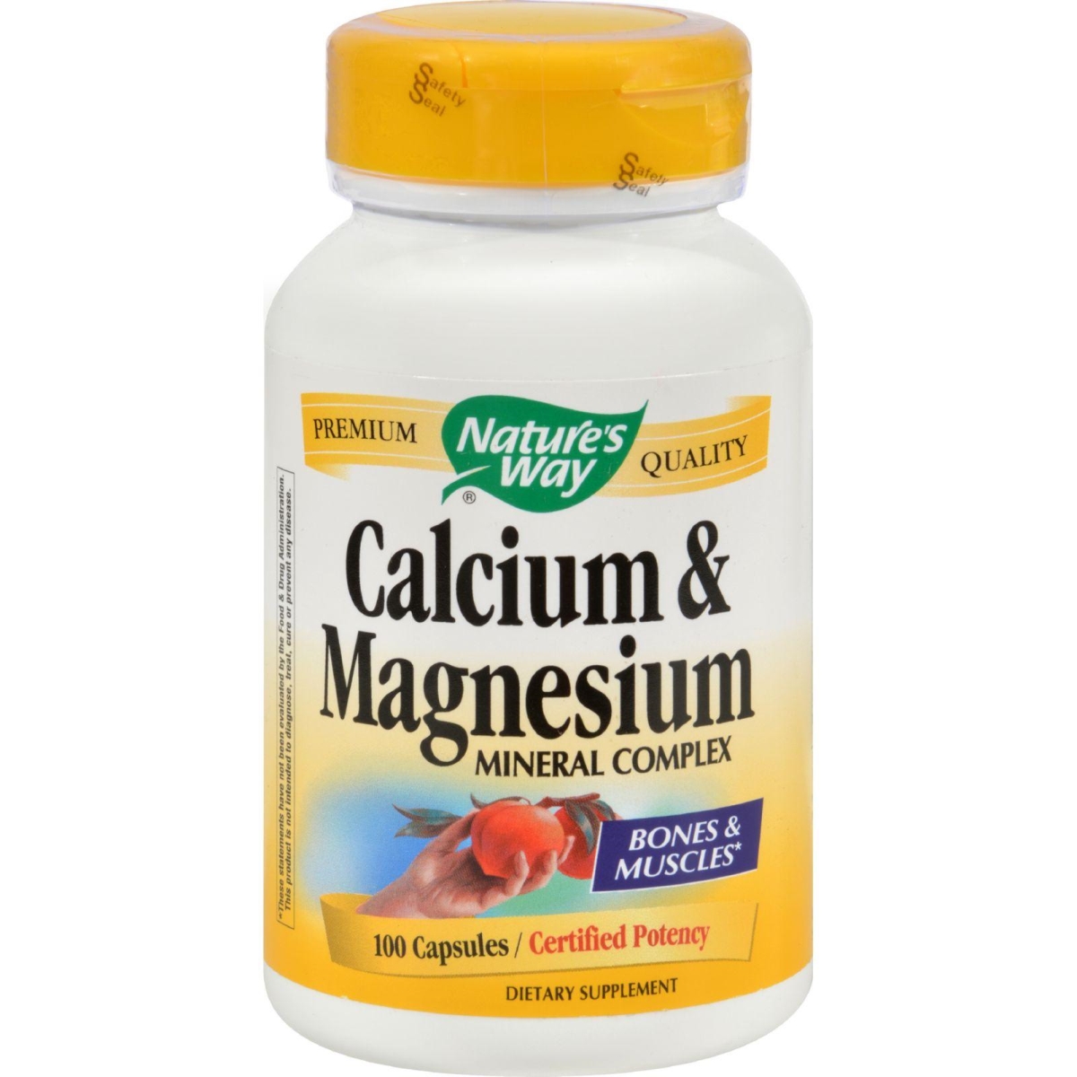 Hg0816322 Calcium & Magnesium Mineral Complex - 100 Capsules