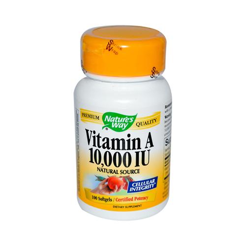 Hg0816868 Vitamin A - 10000 Iu, 100 Softgels