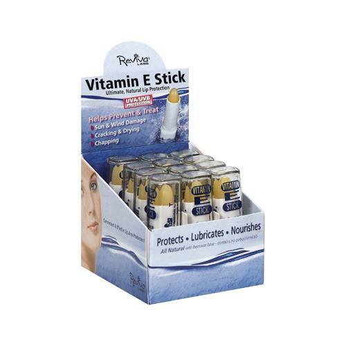 Hg0830646 1.5 Oz Vitamin E Oil Stick Display Case - Case Of 12