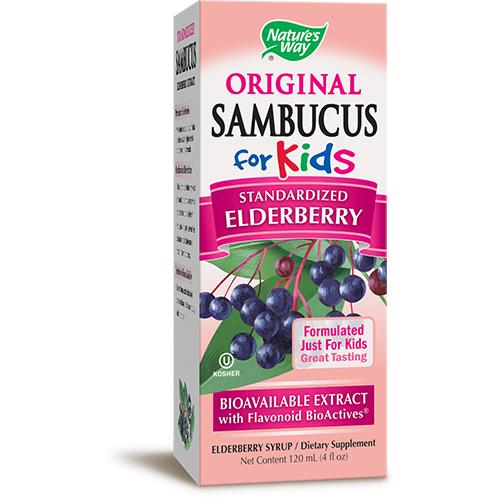 Hg0888065 4 Fl Oz Original Sambucus For Kids, Standardized Elderberry