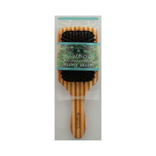 Hg1019504 Bamboo Natural Bristle Paddle Brush, Large