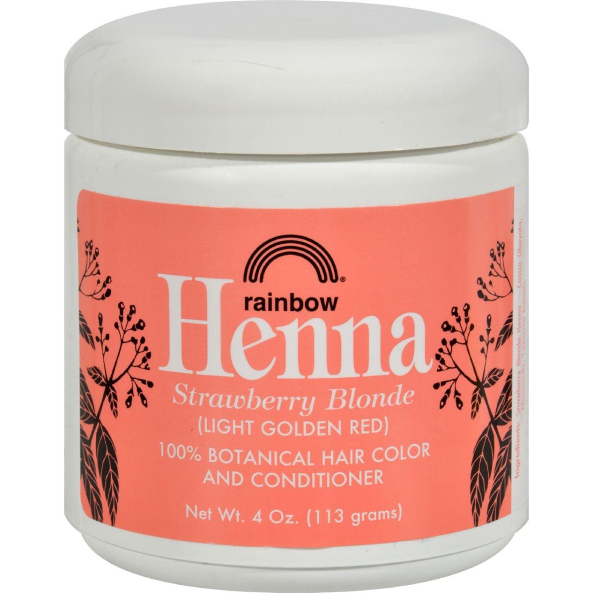 Hg0985903 4 Oz Henna Hair Color & Conditioner - Persian Strawberry