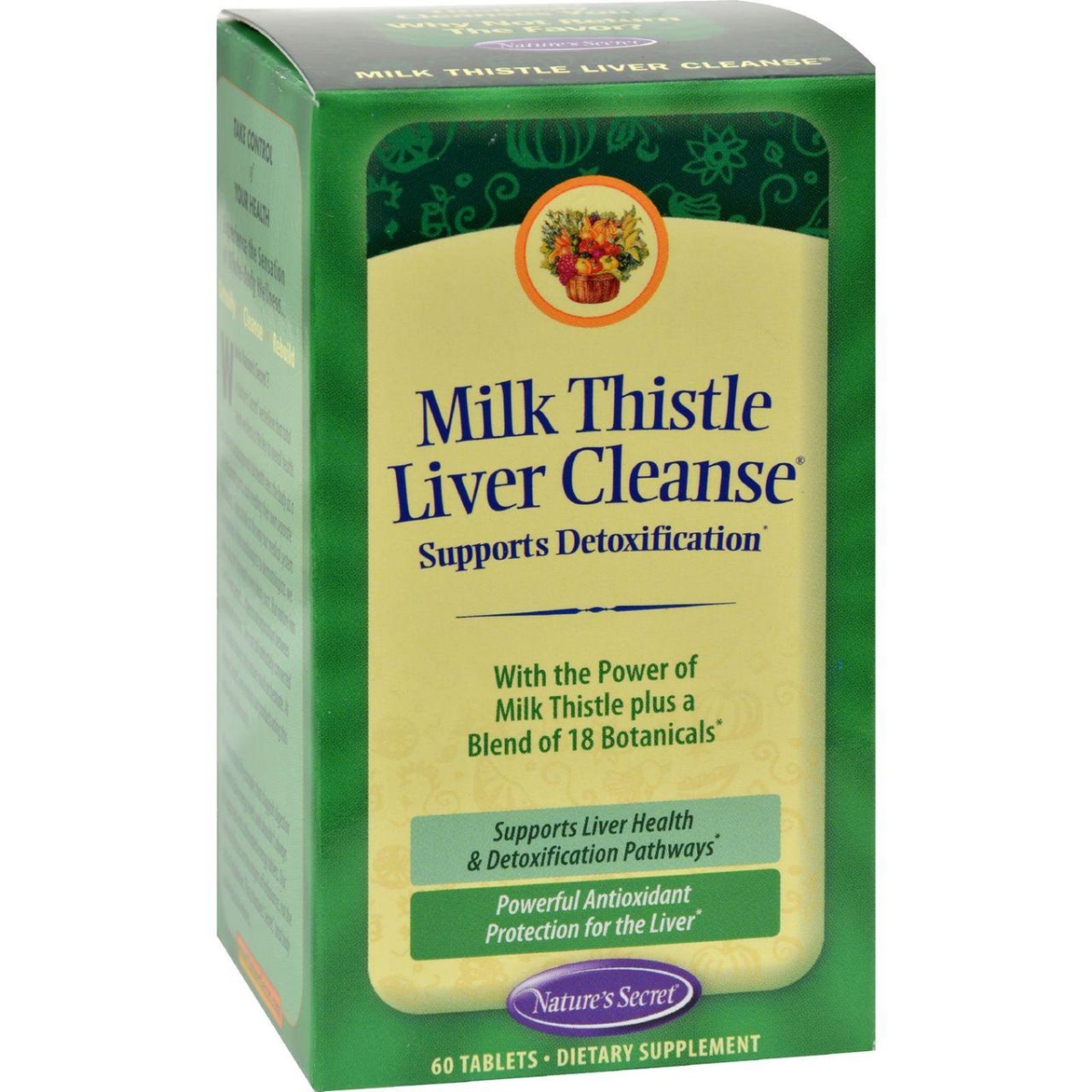 Hg0944736 Milk Thistle Liver Cleanse - 60 Tablets