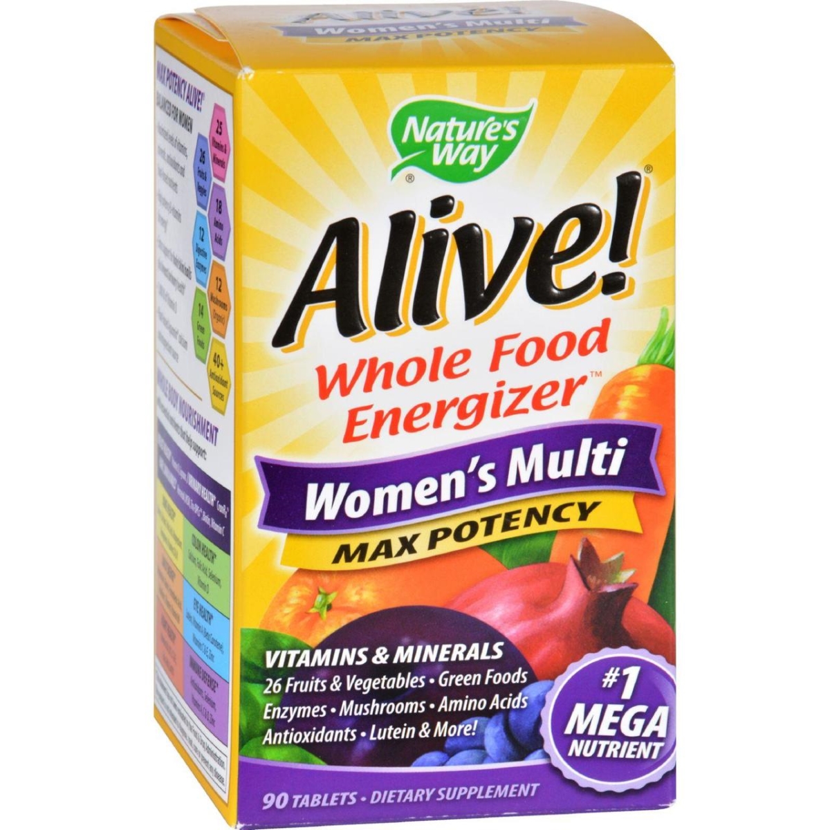 Hg0957282 Alive Womens Multi - 90 Tablets