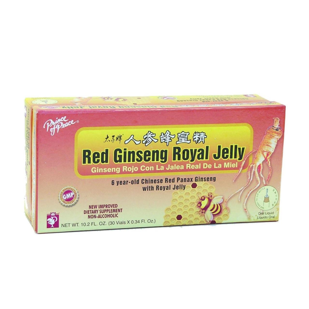 Hg0958660 10 Cc Red Ginseng - Royal Jelly, 30 Count