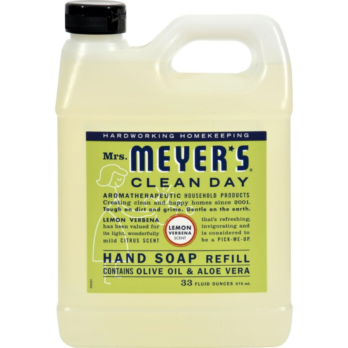Hg1205350 33 Fl Oz Liquid Hand Soap Refill, Lemon Verbena - Case Of 6