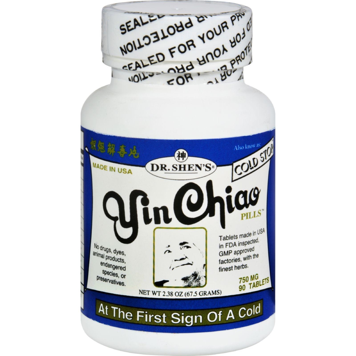 Hg0934935 750 Mg Colds & Flu Yin Chiao, 90 Tablets