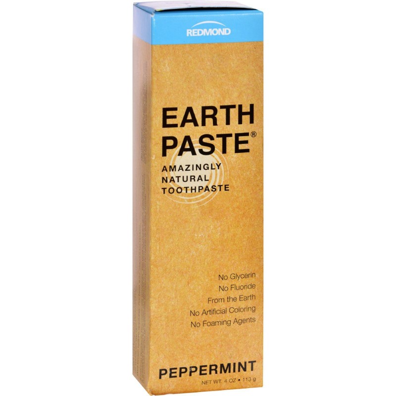 Hg1112176 4 Oz Earthpaste Natural Toothpaste - Peppermint