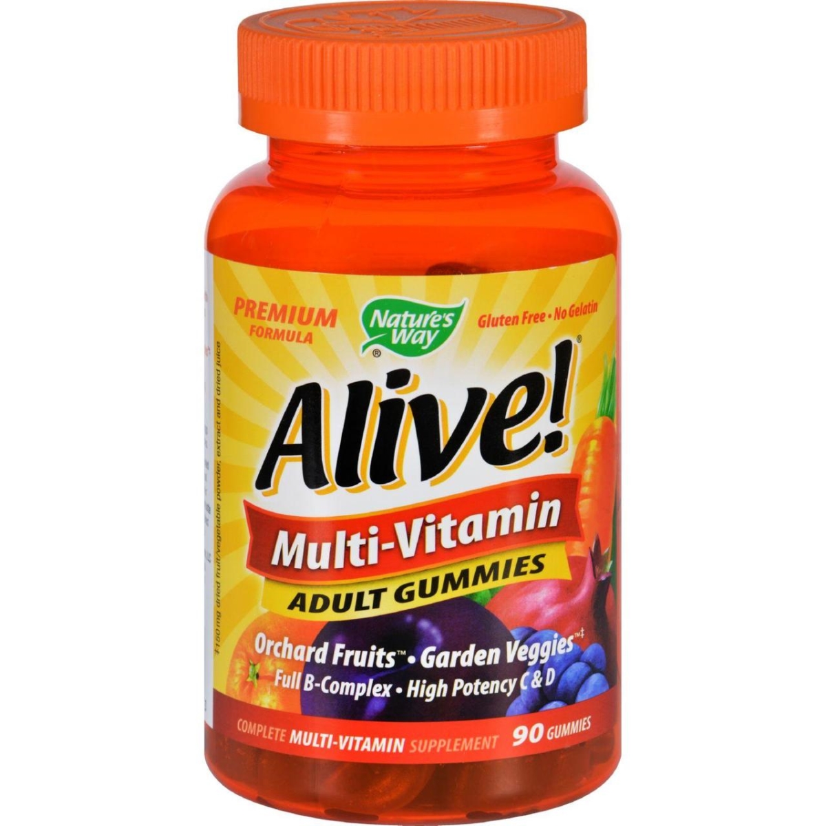 Hg1131259 Alive Multi-vitamin Adult Gummies - 90 Gummies