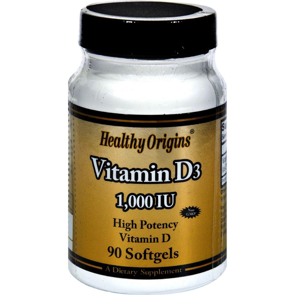 Hg1208172 Vitamin D3 - 1000 Iu, 90 Softgels