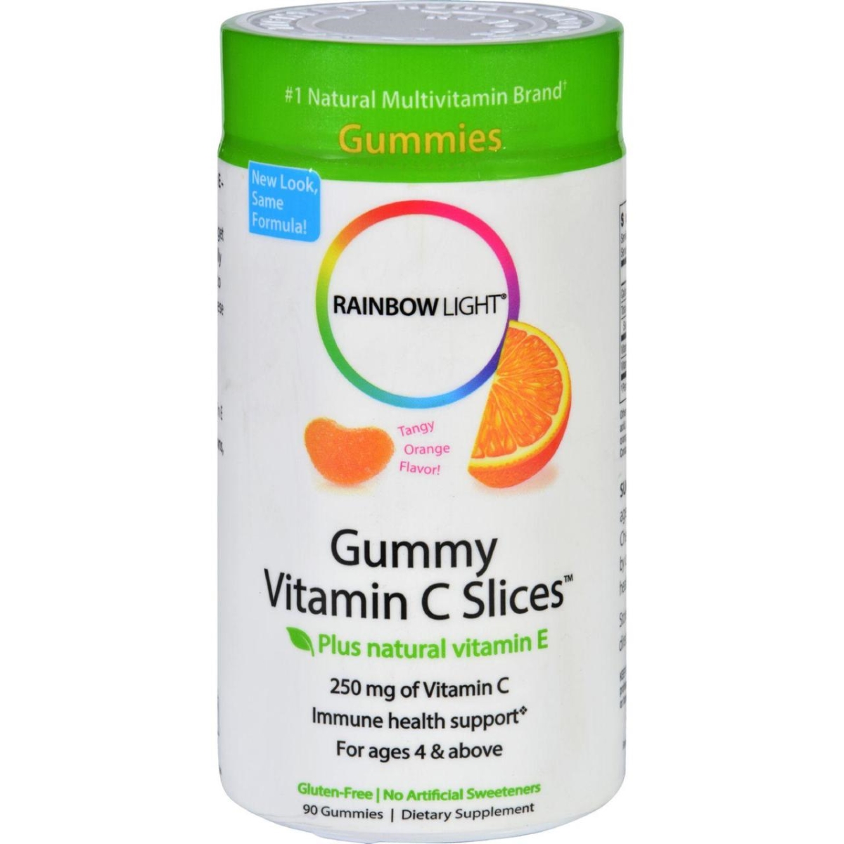 Hg1013937 250 Mg Gummy Vitamin C Slices Tangy Tangerine - 90 Gummies Slices