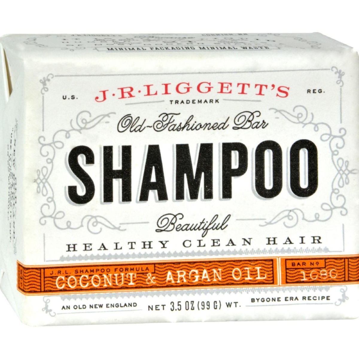 Hg1160290 3.5 Oz Shampoo Bar - Coconut & Argan