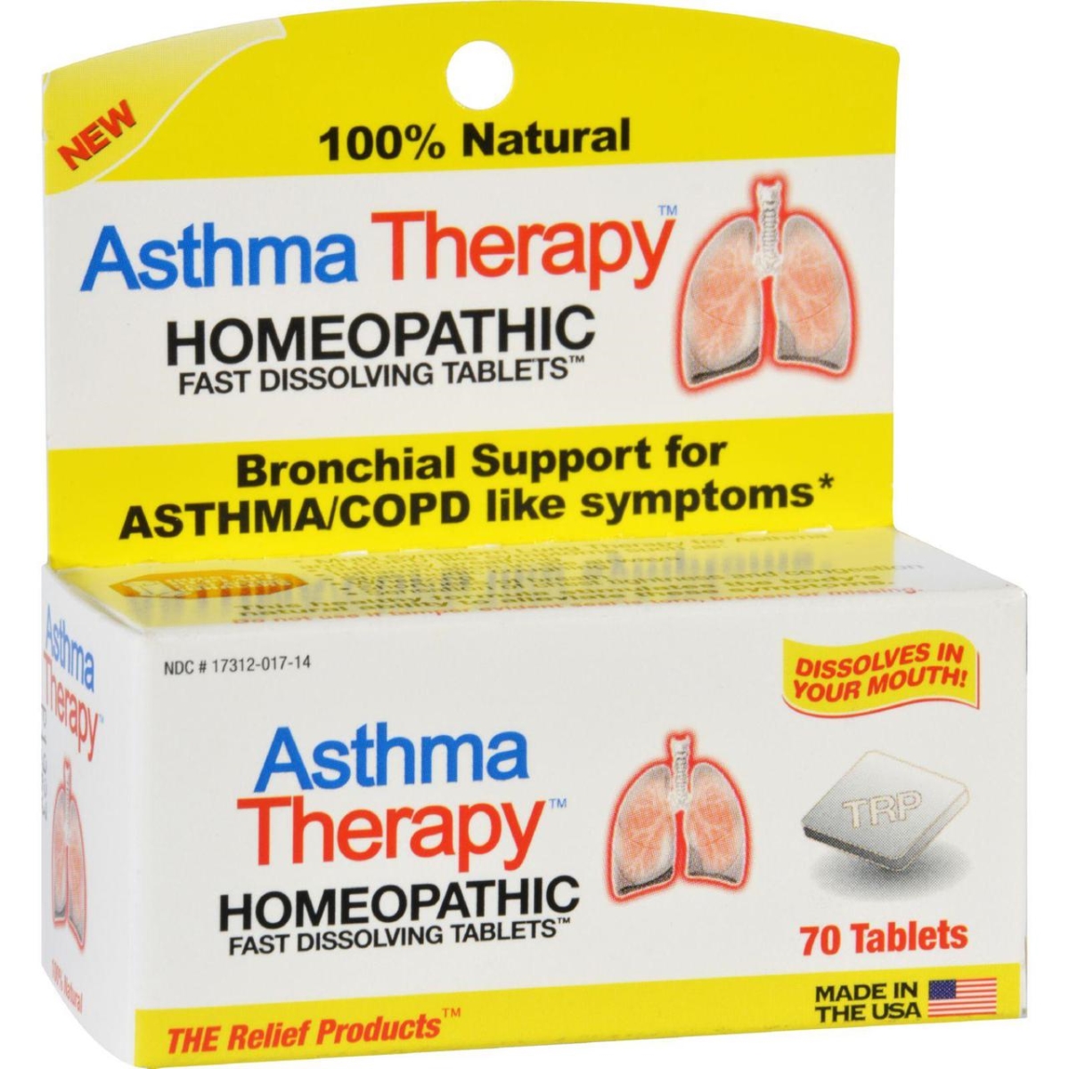 Hg1181270 Asthma Therapy - 70 Tablets