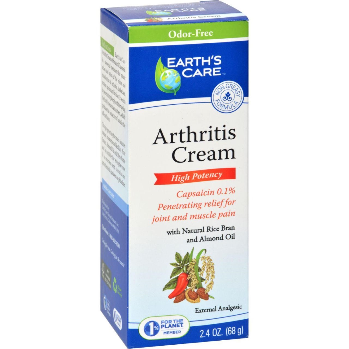 Hg1216274 2.4 Oz Arthritis Cream