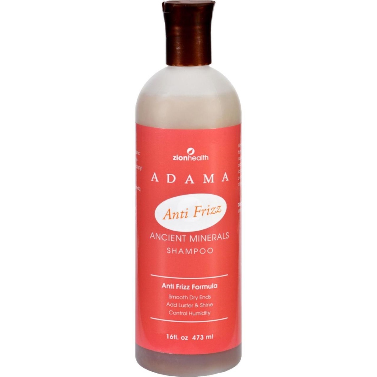Hg1228121 16 Fl Oz Adama Minerals Anti Frizz Shampoo