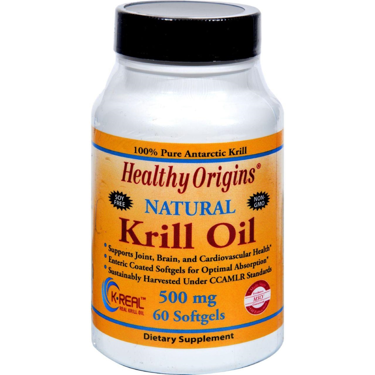 Hg1352368 500 Mg Krill Oil - 60 Softgels