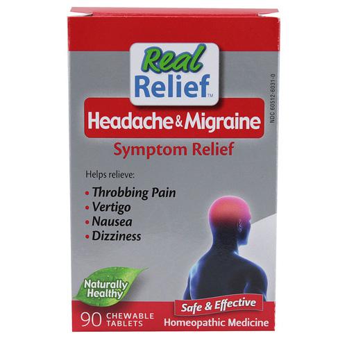 Usa Hg1511740 Headache & Migrane Symptom Relief - 90 Tablets