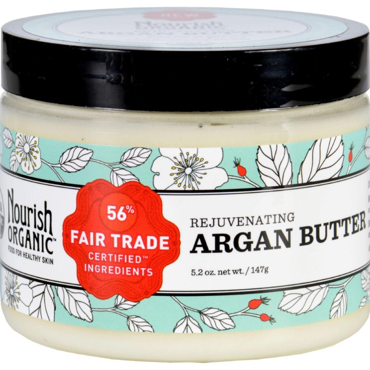 Nourish Hg1583426 5.2 Oz Organic Argan Butter Organic, Rejuvenating