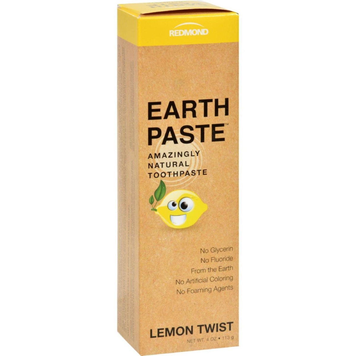 Hg1222439 4 Oz Earthpaste - Lemon Twist