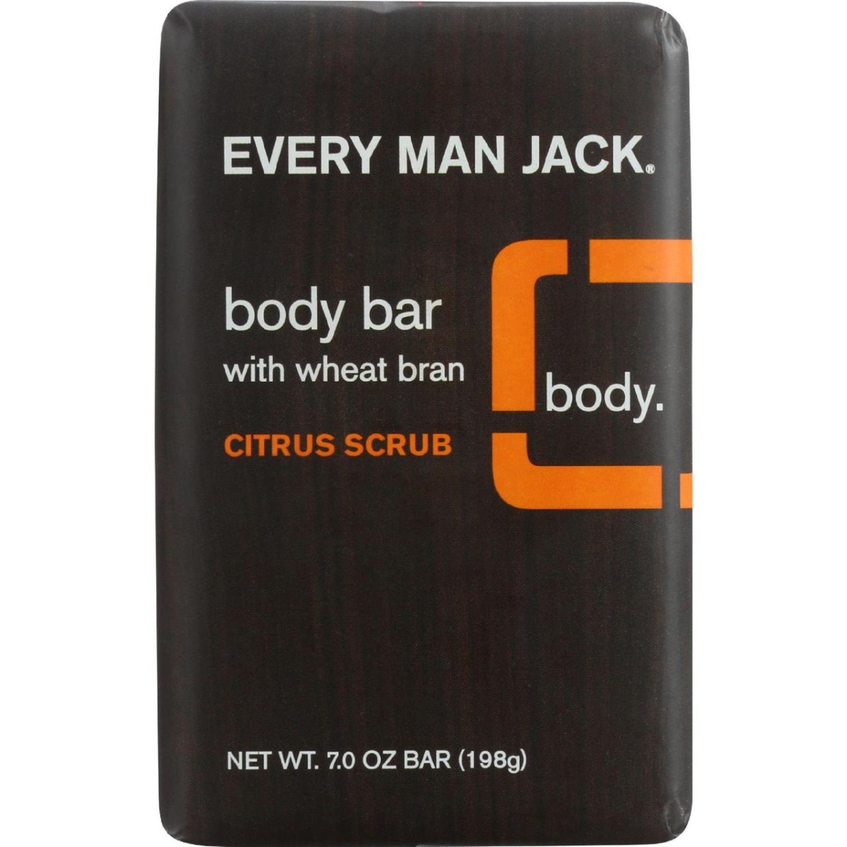 Hg1196526 7 Oz Body Bar Bar Soap, Citrus Scrub
