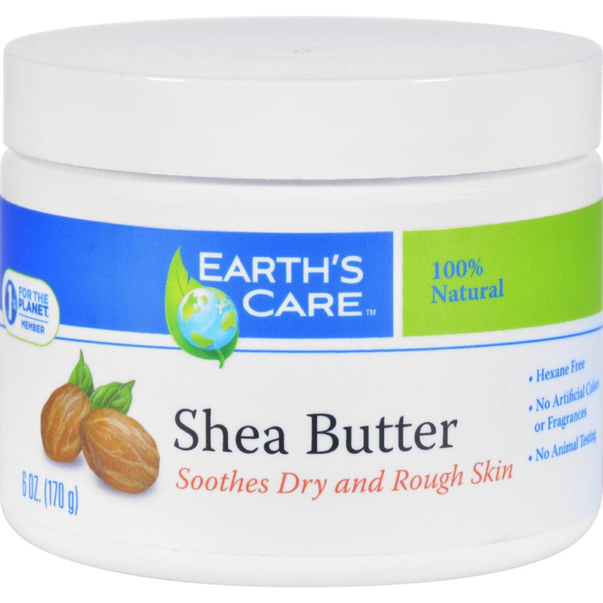 Hg1566223 6 Oz Shea Butter - 100 Percent Pure, Natural