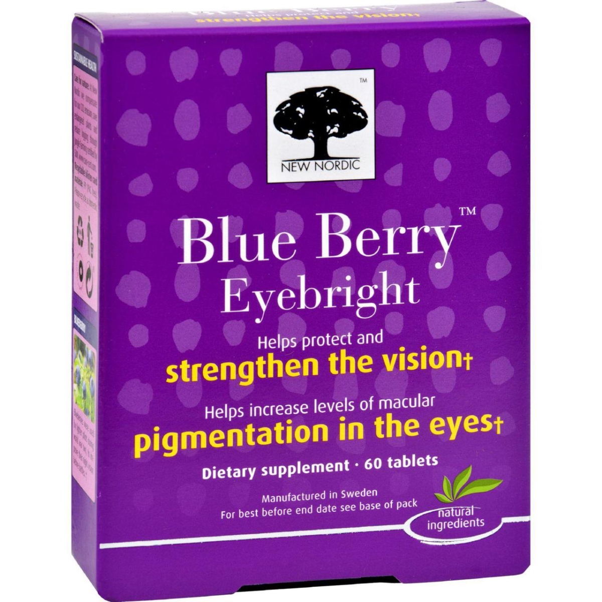 Hg1519073 Blue Berry Eyebright - 60 Tablets