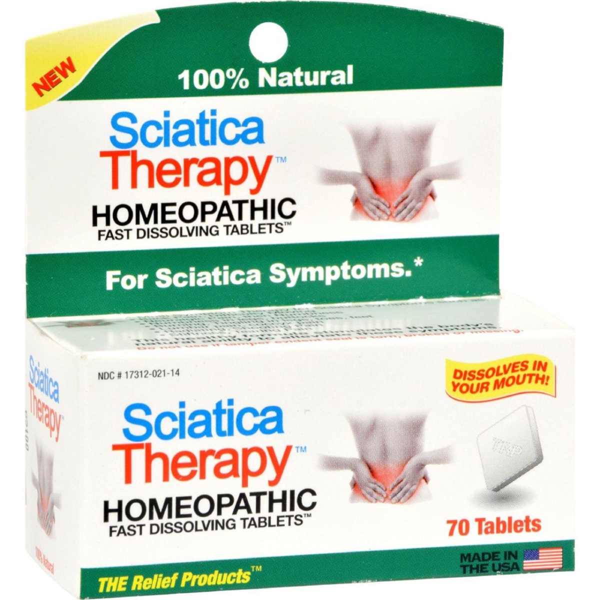 Hg1225820 Sciatica Therapy - 70 Tablets
