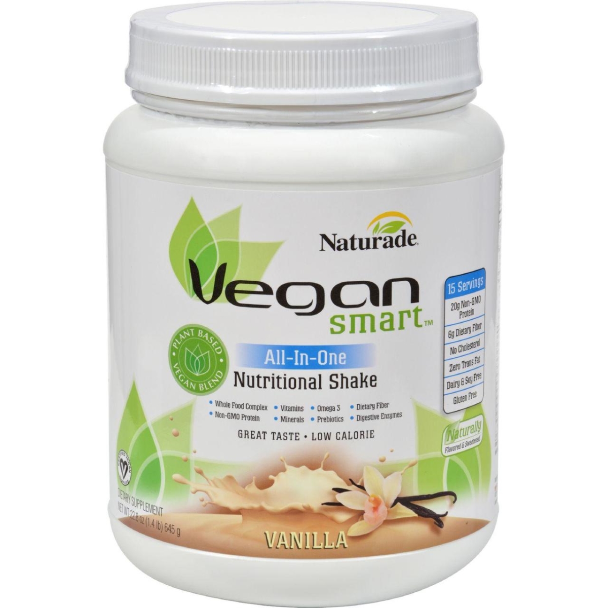 Hg1239227 22.75 Oz All-in-one Vegan Vanilla Shake