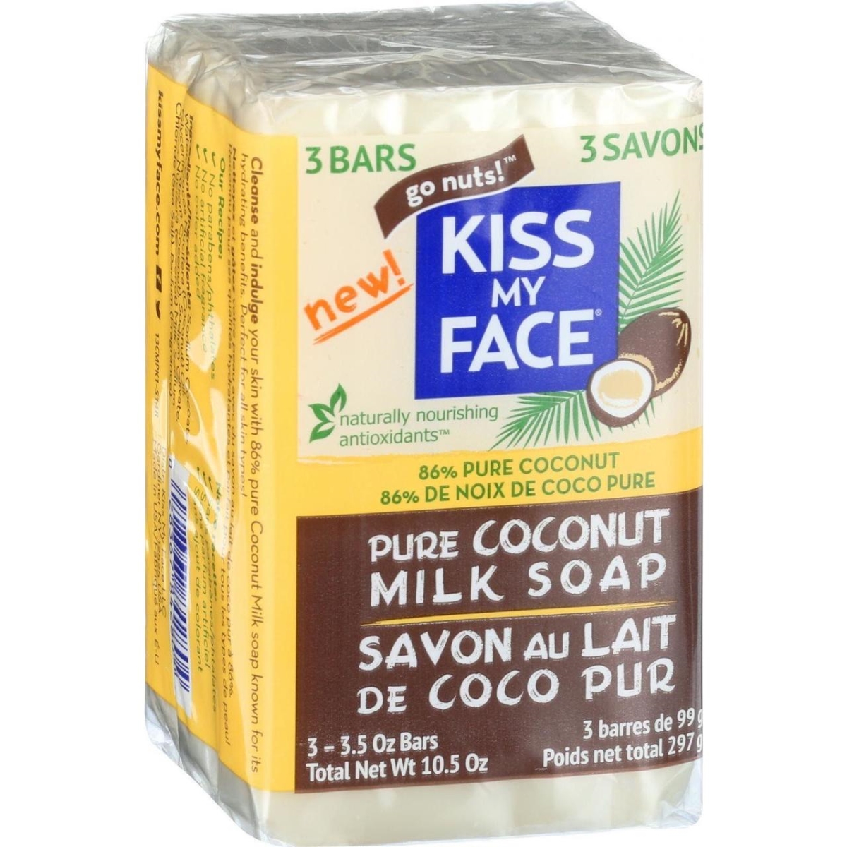 Hg1601731 10.5 Oz Bar Soap - Coconut Milk