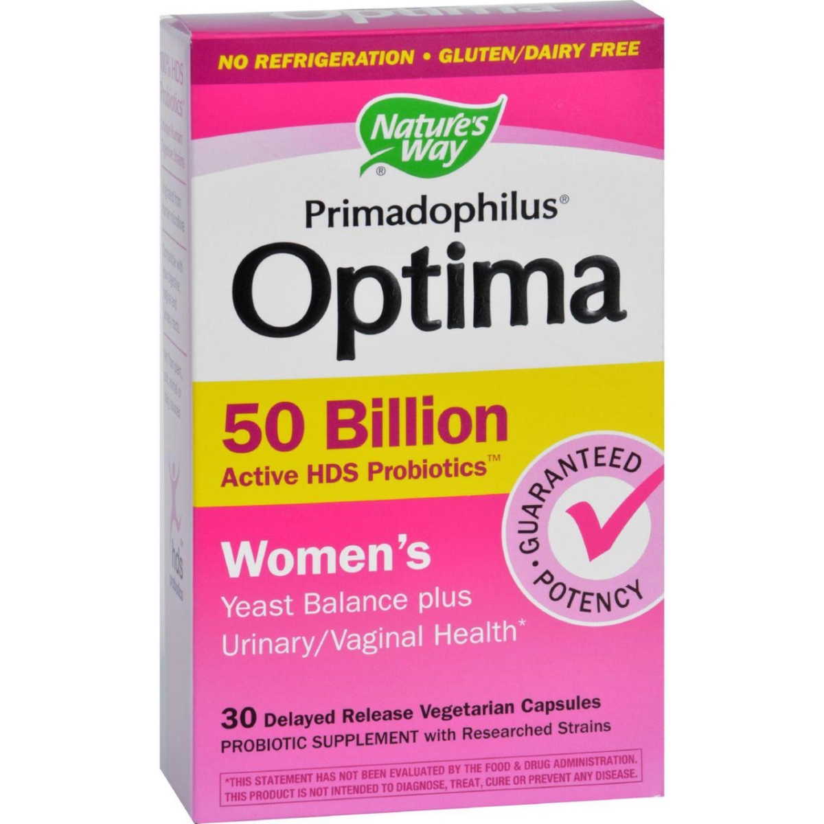 Hg1606771 Primadophilus Optima Womens 50 Billion - 30 Vegetarian Capsules