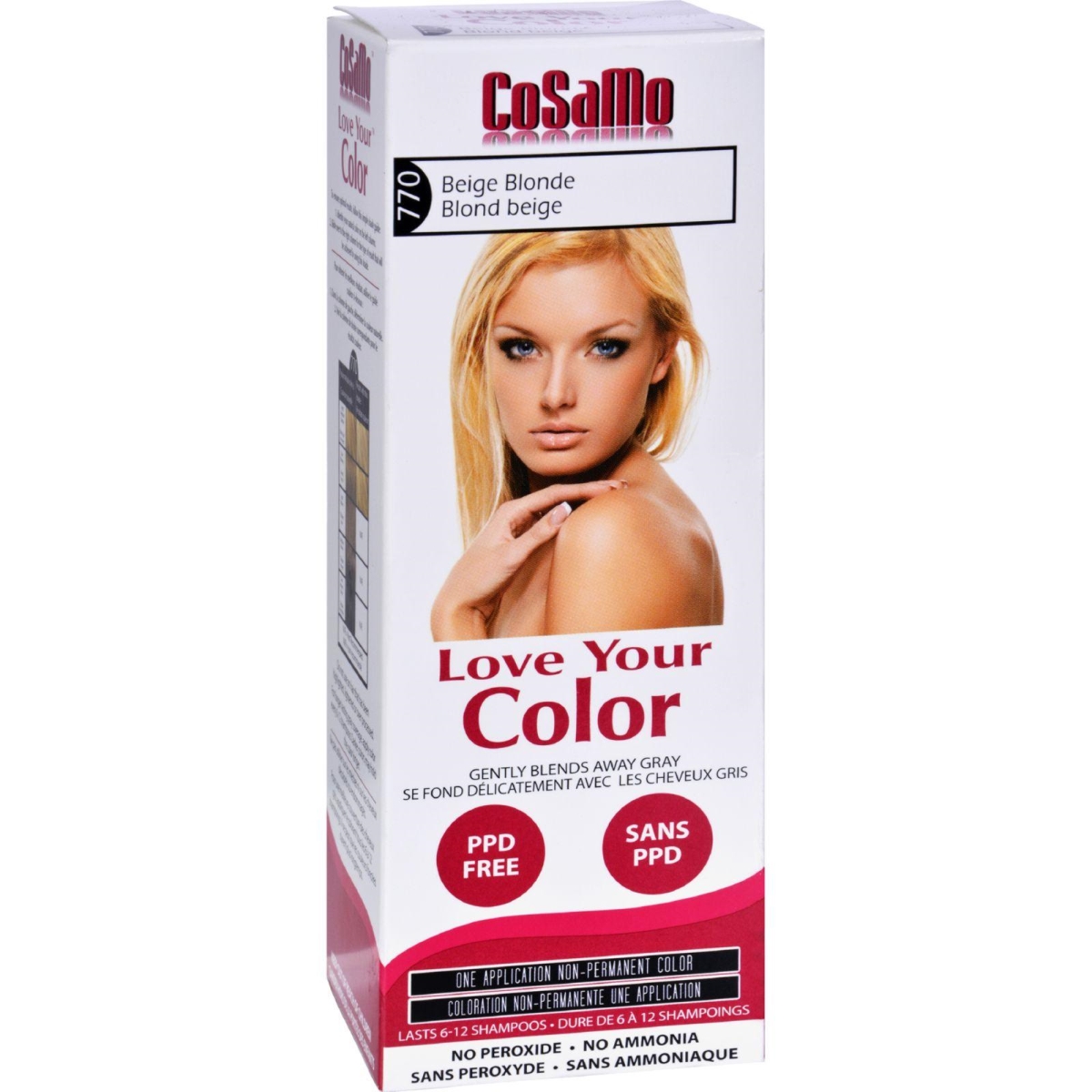 Hg1578004 Hair Color Cosamo Non Permanent, Beige Blonde - 1 Count