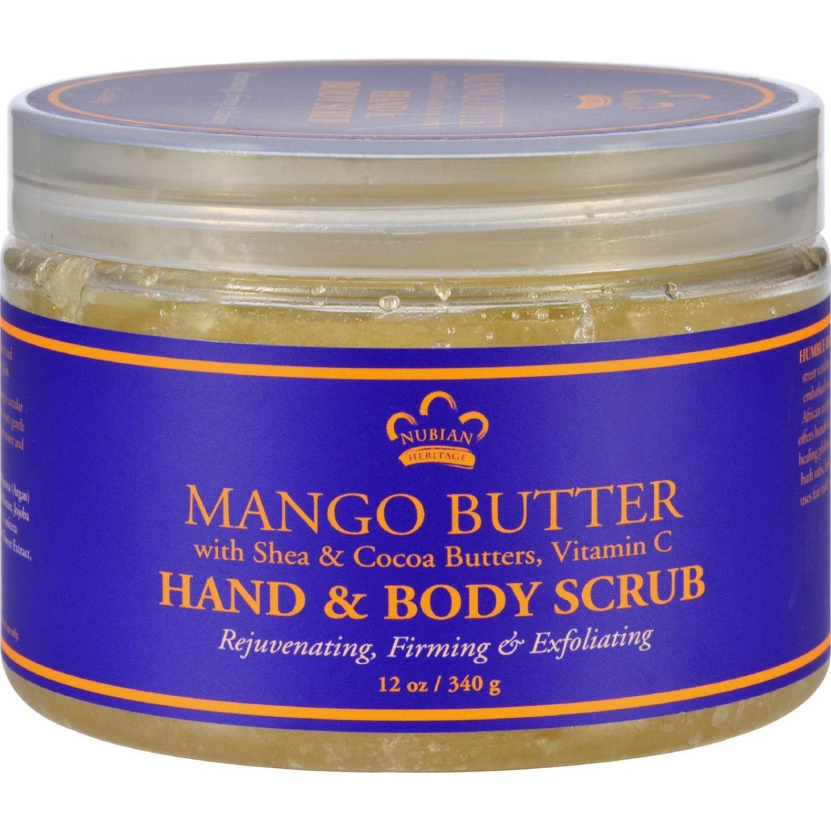 Hg1703032 12 Oz Hand & Body Scrub - Mango Butter