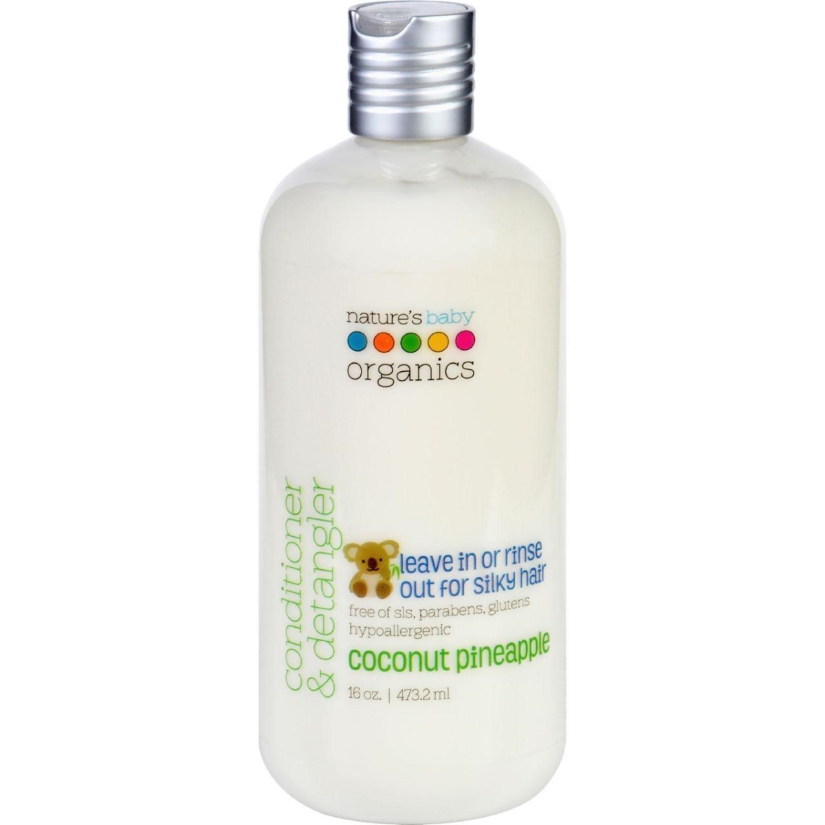 Hg1624378 16 Oz Organics Conditioner & Detangler - Coconut Pineapple