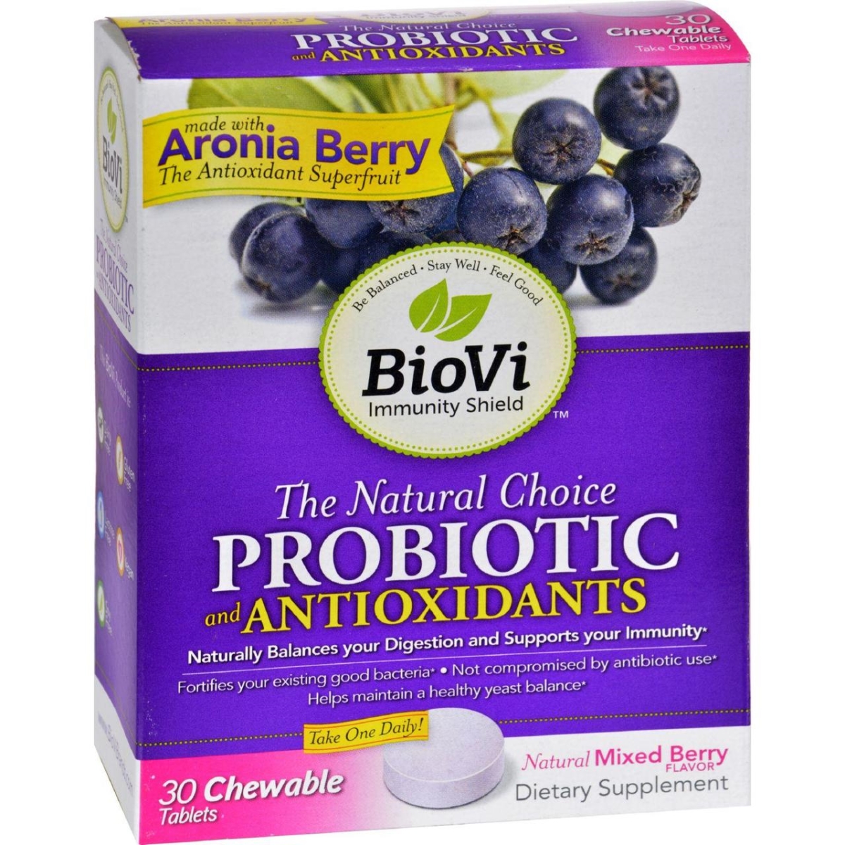 Hg1636471 Probiotic Antioxidant Blend - 30 Chewable Tablets