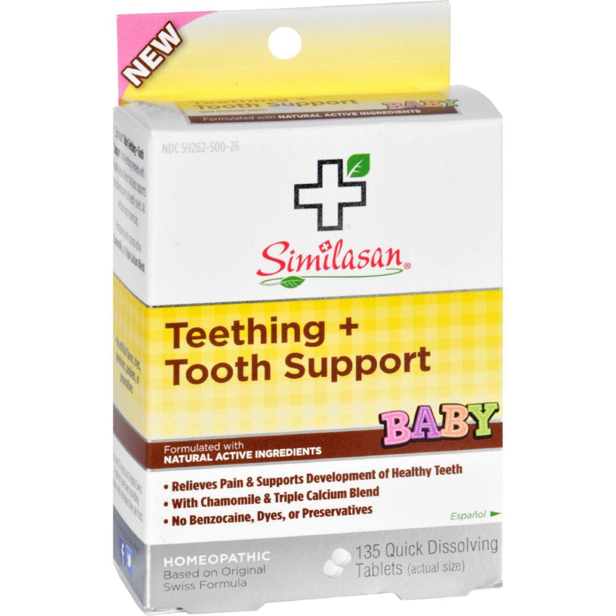 Hg1636976 Baby Teething & Tooth Support - 135 Tablets