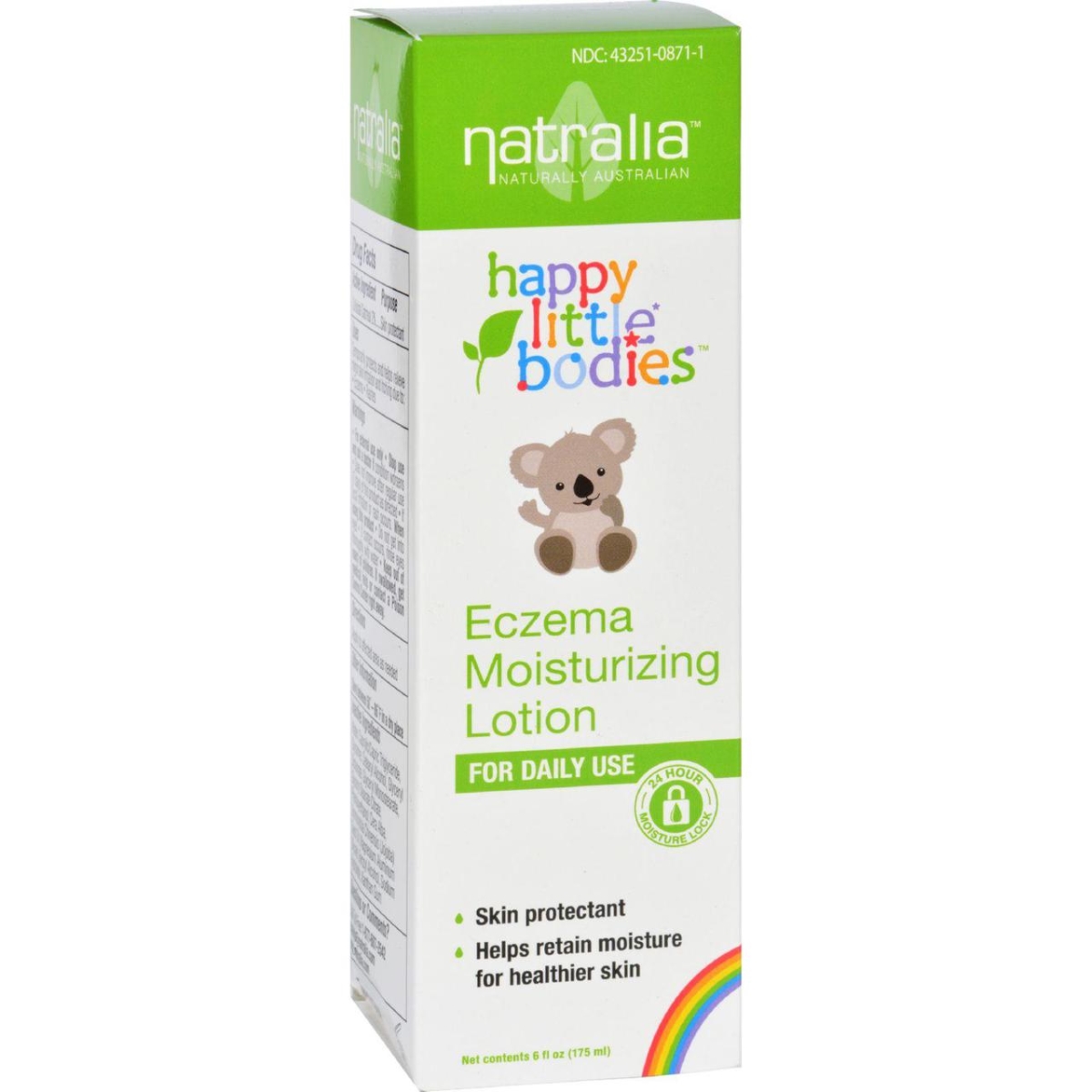 Hg1712165 6 Oz Moisturizing Happy Little Bodies Eczema Lotion - Natralia