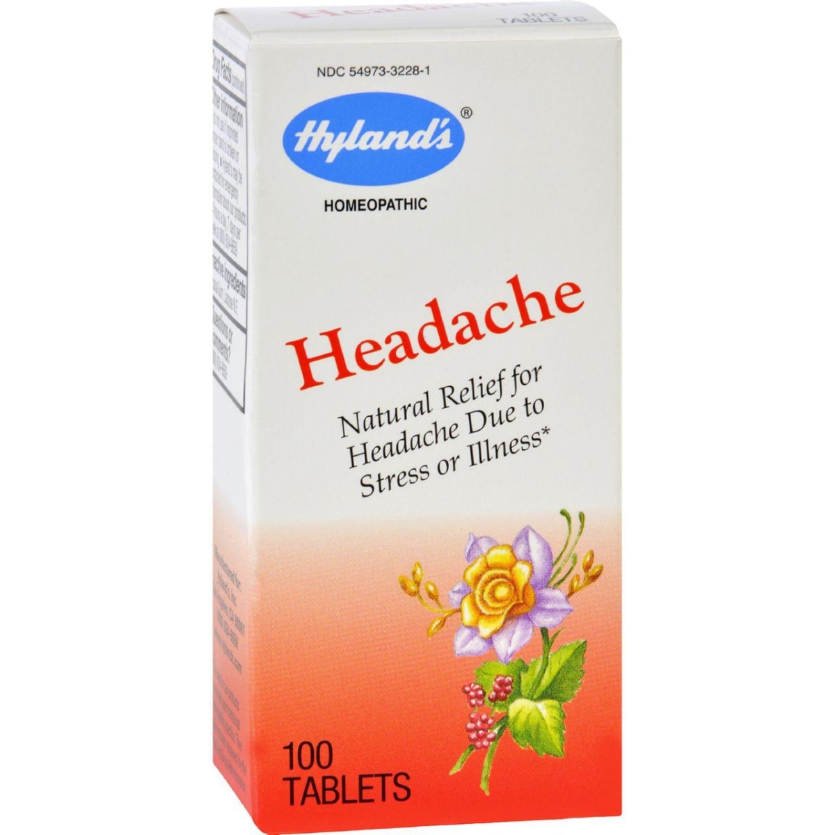 Hg1720259 Homeopathic Headache - 100 Tablets