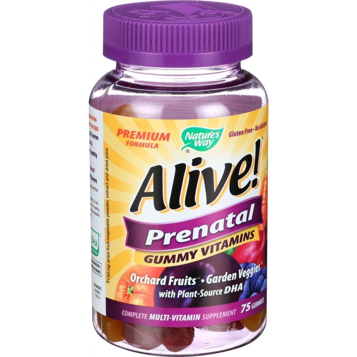 Hg1685205 Alive Multi Vitamin Prenatal Gummy - 75 Count