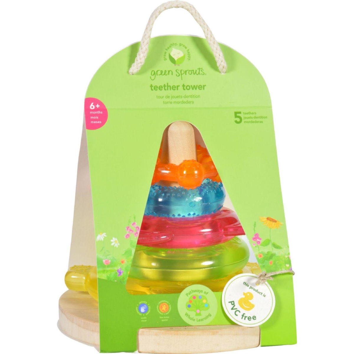 Hg1711795 Stacking Teether Tower - 6 Months Plus, Dream Window