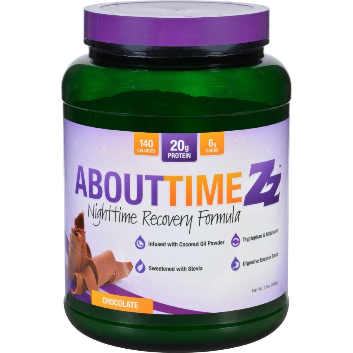 About Time Hg1739895 2 Lbs Zz Nighttime Recovery, Chocolate