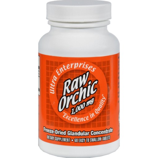 Hg0439216 1000 Mg Raw Orchic - 60 Tablets