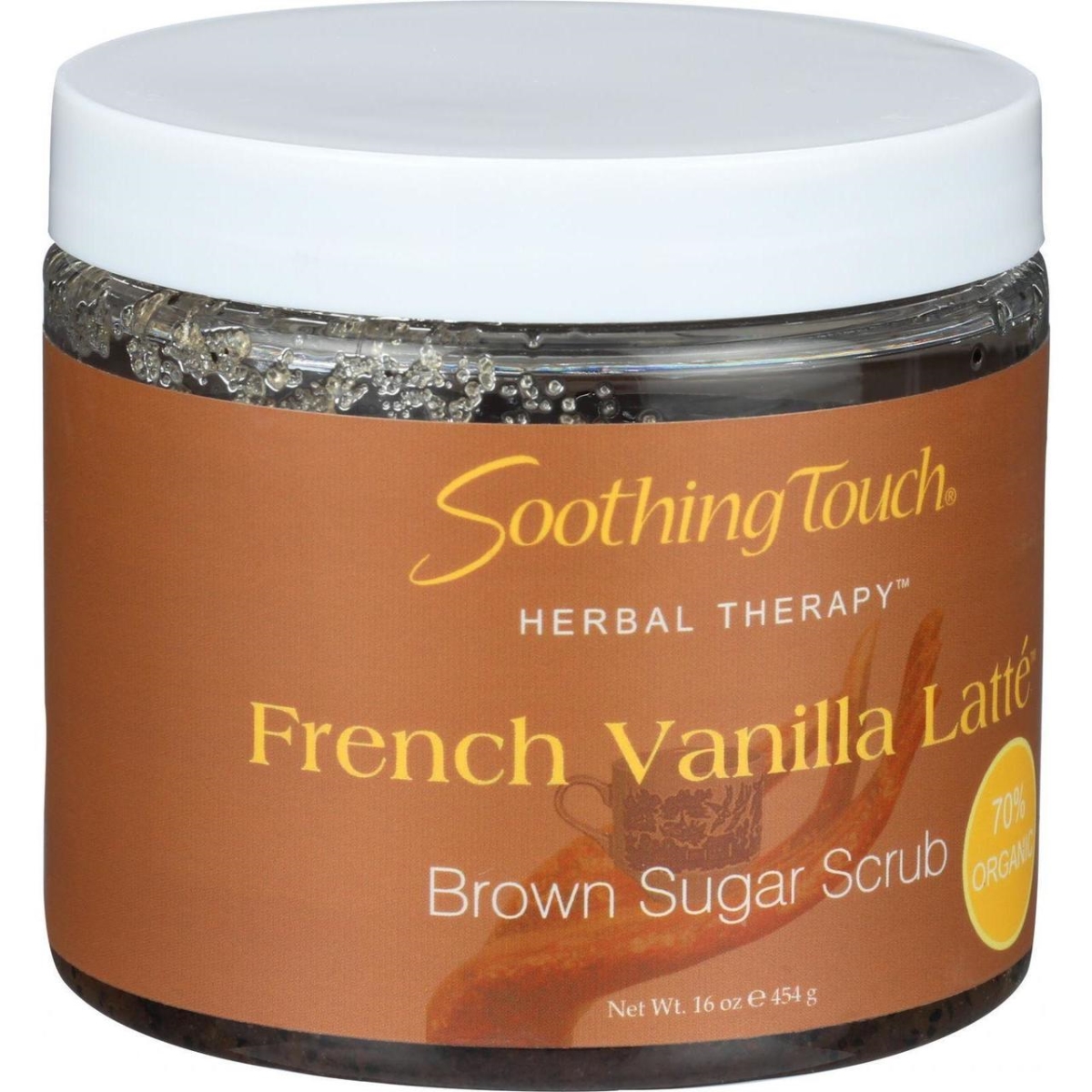 Hg0516724 16 Oz Brown Sugar Scrub - French Vanilla Latte