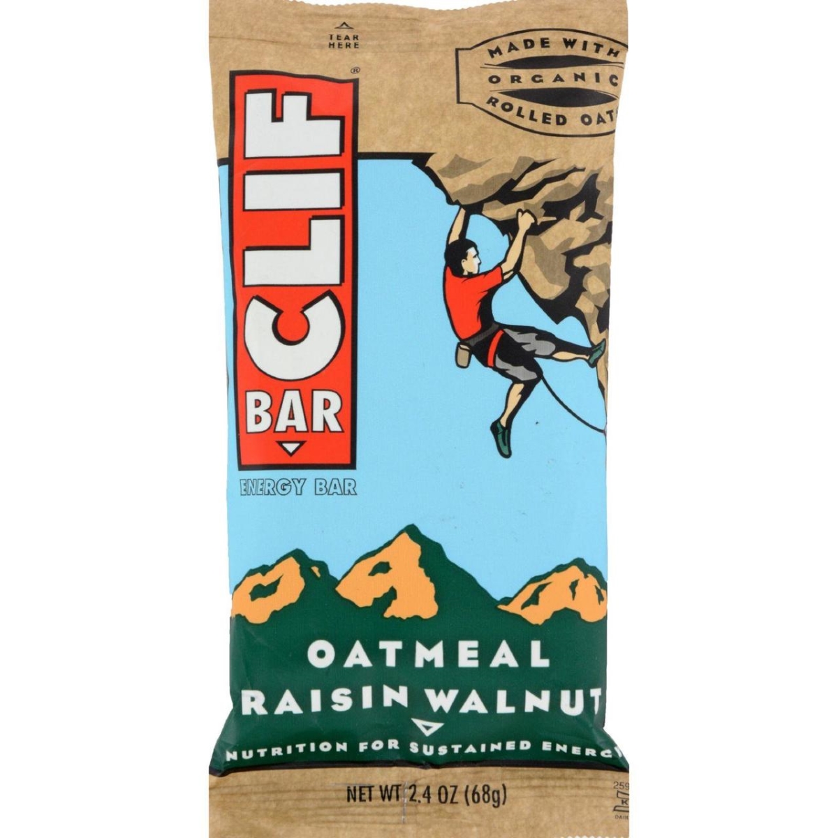 Clif Bar Hg0560813 2.4 Oz Organic Oat Raisin Walnut - Case Of 12