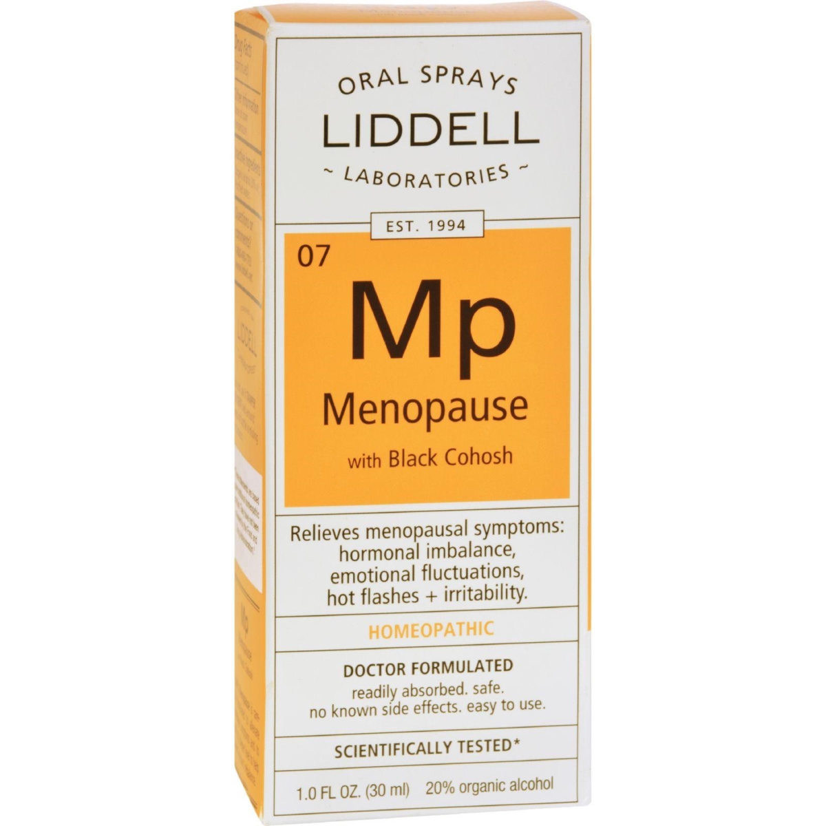 Homeopathic Hg0614628 1 Fl Oz Menopause Spray