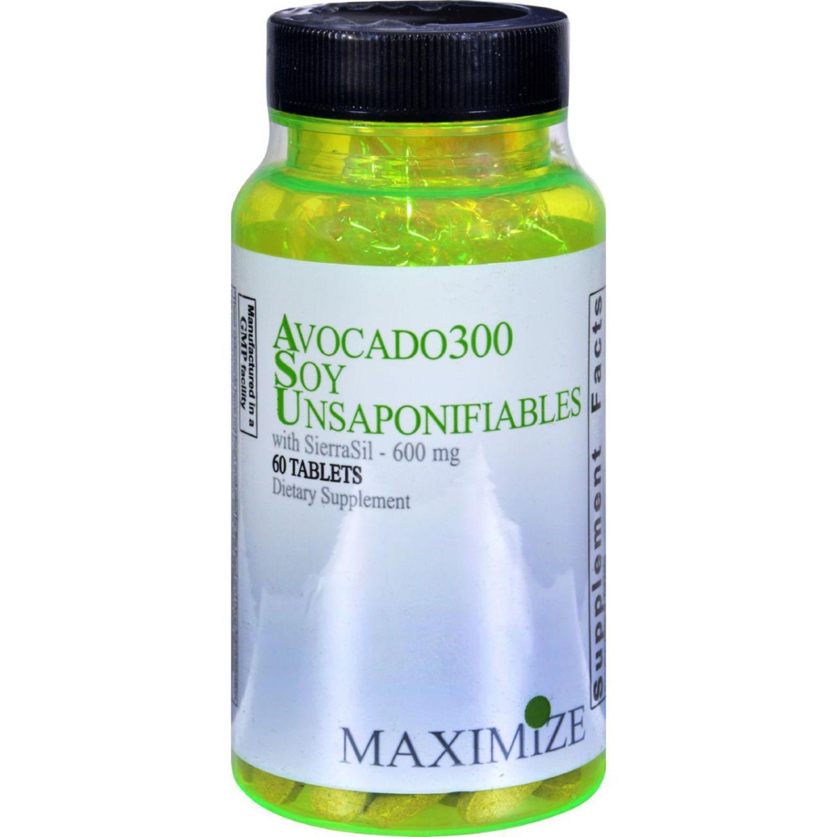 Hg0754218 600 Mg Avocado 300 Soy Unsaponifiables With Sierrasil, 60 Tablets
