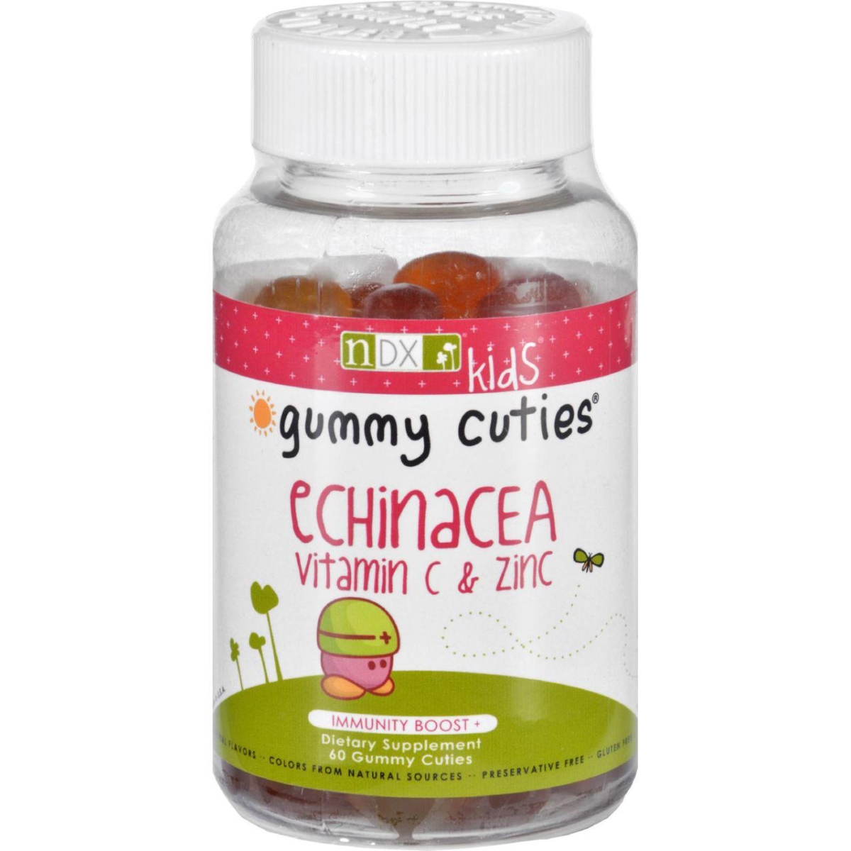 Hg1023225 Kids Echinacea Vitamin C & Zinc - 60 Gummies