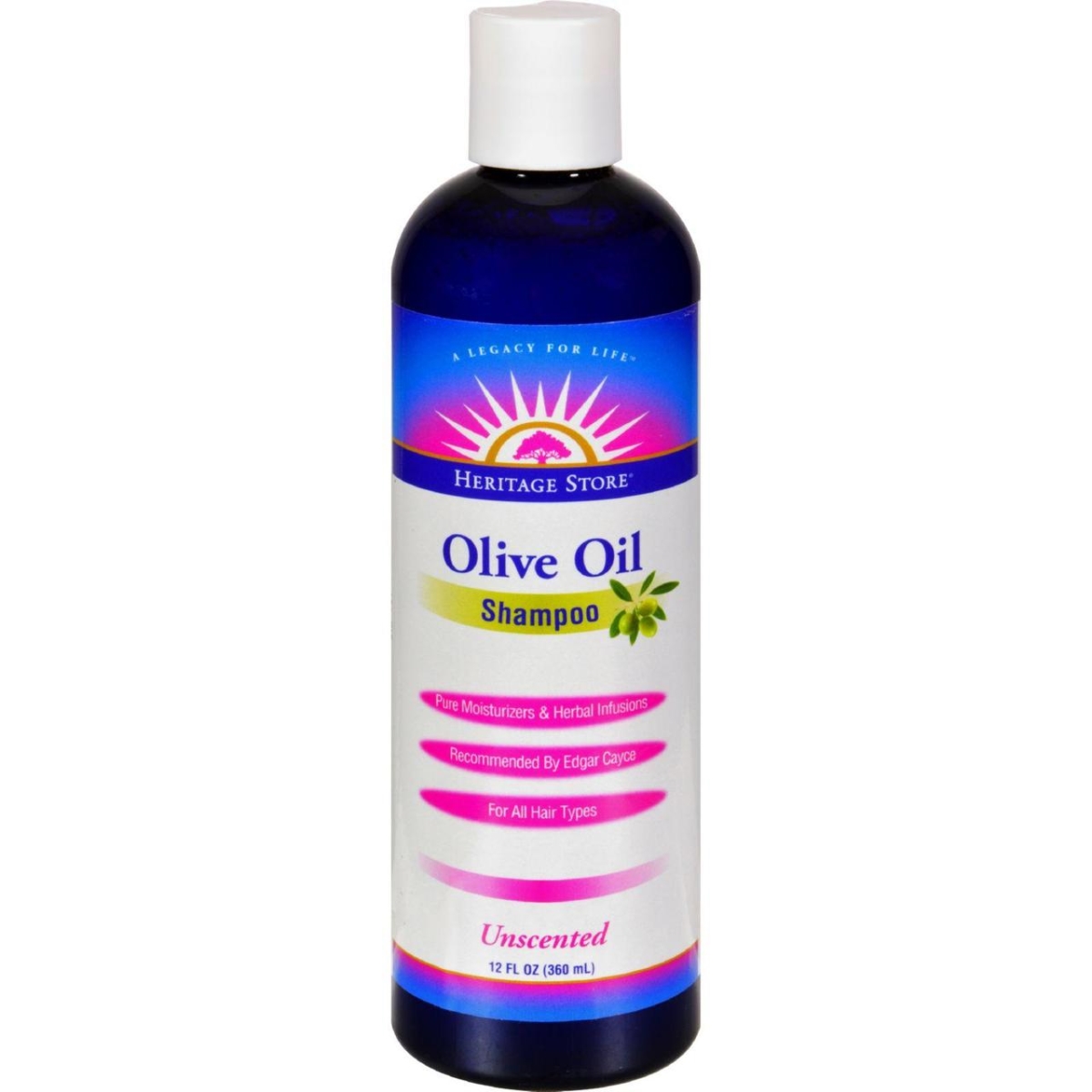 Hg1163963 12 Oz Olive Oil Shampoo - Unscented