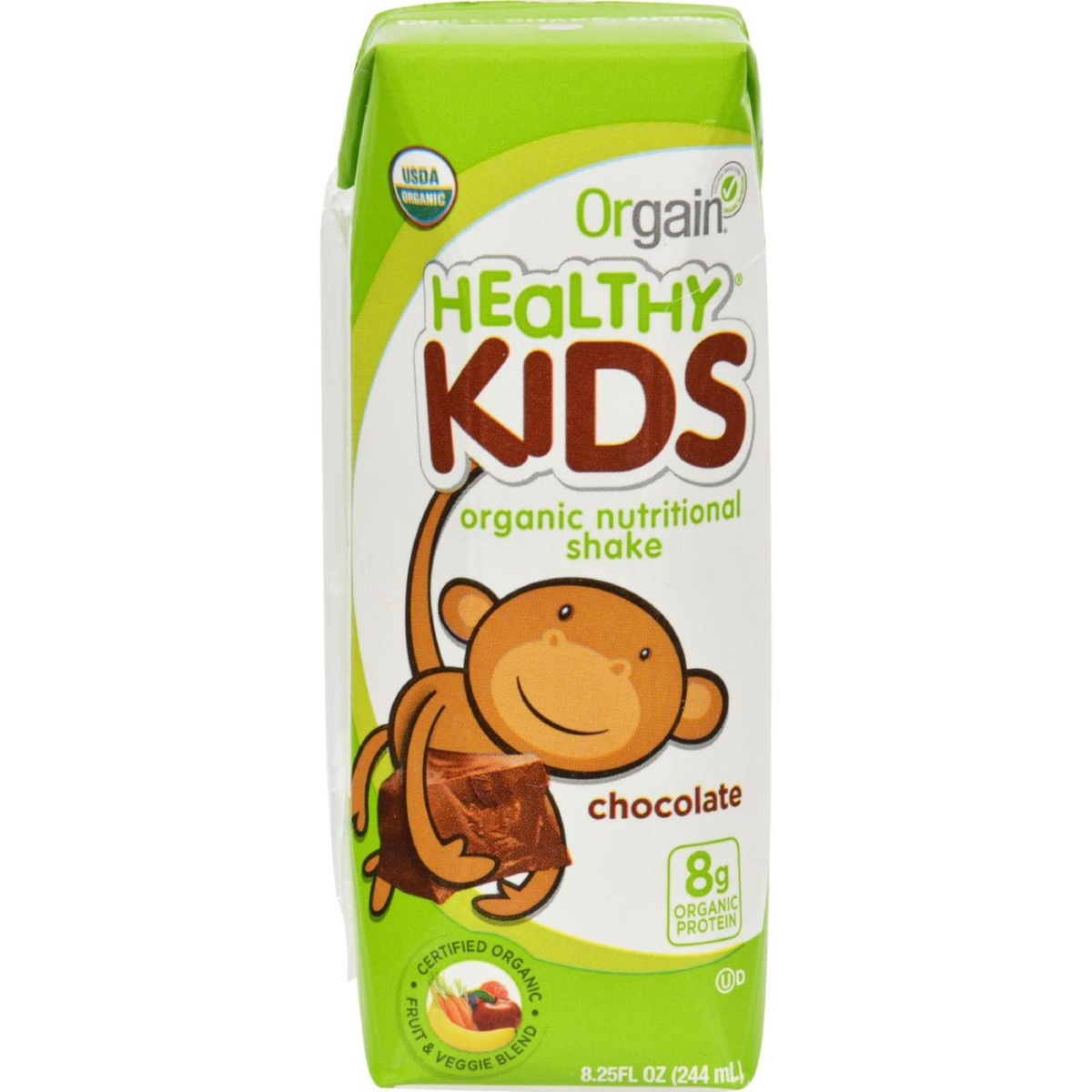 Hg1189760 8.25 Fl Oz Organic Nutrition Shake - Chocolate Kids, Case Of 12