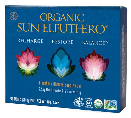 Hg1528421 Organic Sun Eleuthero - 240 Tablets